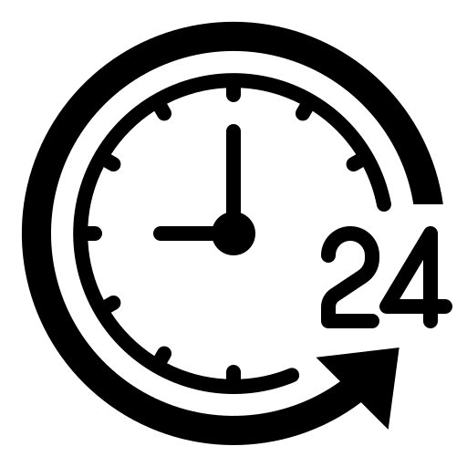 24/7 Availability icon