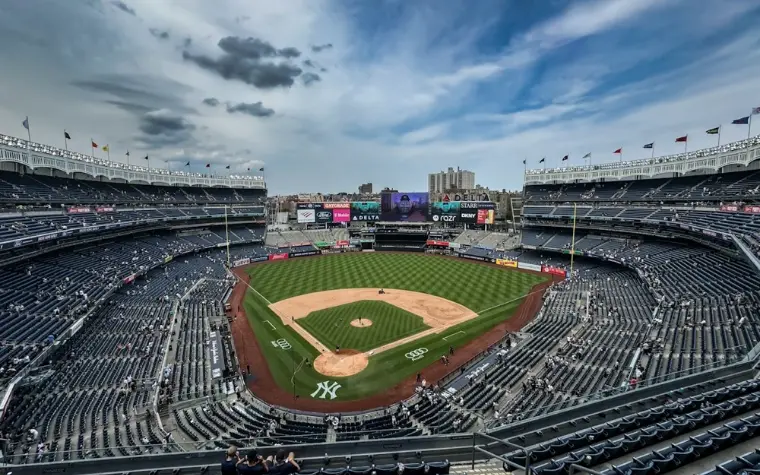 Yankee Stadium in the Bronx
