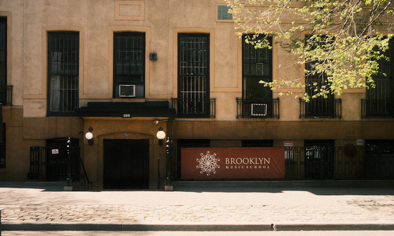 Entrance of the Brooklyn Academy of Music in Fort Greene