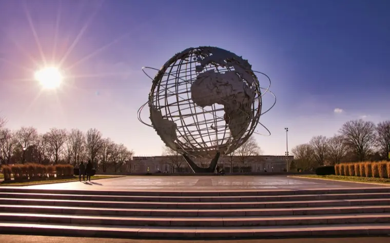 The Unisphere in Flushing Meadows Corona Park, Queens